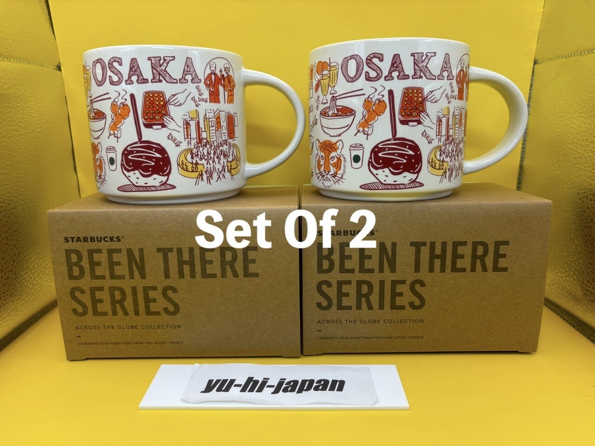 Starbucks Japan Osaka store only Mug Set Of 2 Been There Series