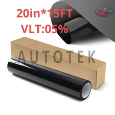 2Ply Premium Window Tint Roll for Home, Office, Car, Truck, - 20in*15FT,VLT:05%