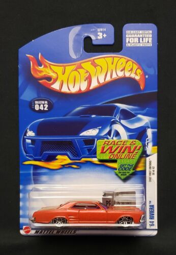 Hot Wheels 2002 First Editions '64 Riviera #042 ** VINTAGE 2002 ** LOWRIDER ** - Foto 1 di 9