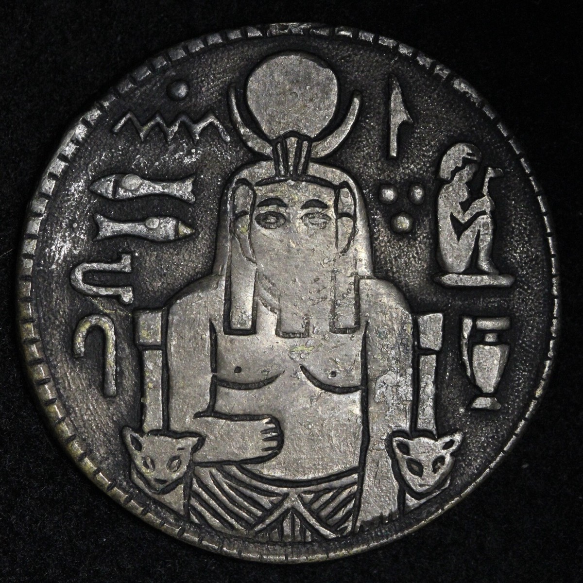 1905 Egypt Magic Token Coin Sphinx Pyramids Neat Piece E717 | eBay