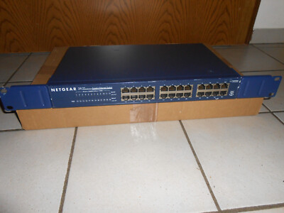 NETGEAR ProSAFE 24-Port Gigabit Rackmount Ethernet-Switch - JGS524