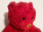 Build a Bear Red Raised Roses Teddy Bear Plush Love Gift Stuffed Animal Toy BAB — photo 3
