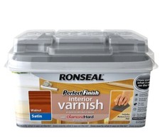 Image of Ronseal Walunt Satin Perfect Finish Varnish 750ml