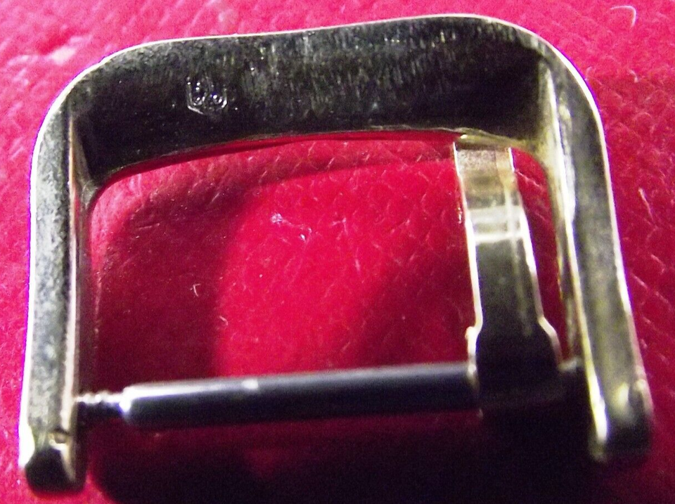 AUDEMAR PIGUET RARE VINTAGE BUCKLE 16mm INSIDE YELLOW GOLD COLOR
