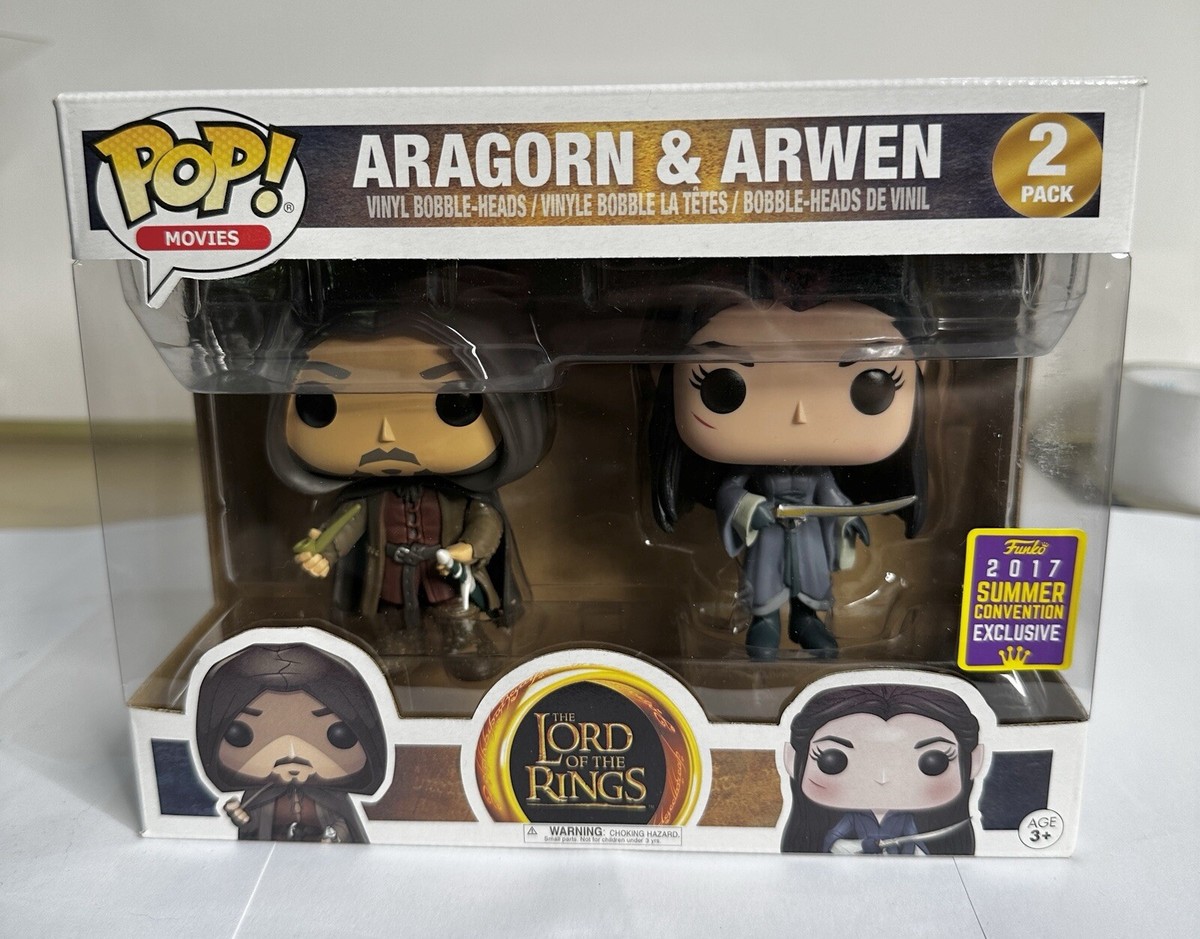 ⚜️ Lord of the Rings Aragorn Arwen pack Funko Pop! Vinyl