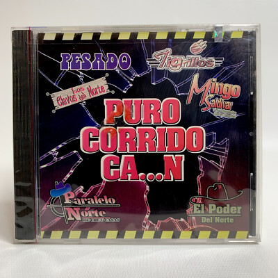 Puro Corrido Cabron CD Pesado Poder del Norte Tigrillos Paralelo Norte Rare New