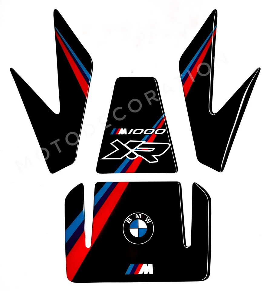 BMW M1000XR M TANK PAD PROTECTION RESERVOIR M 1000XR BMW SCHÜTZ TANK KOHLENSTOFF - Photo 2/2