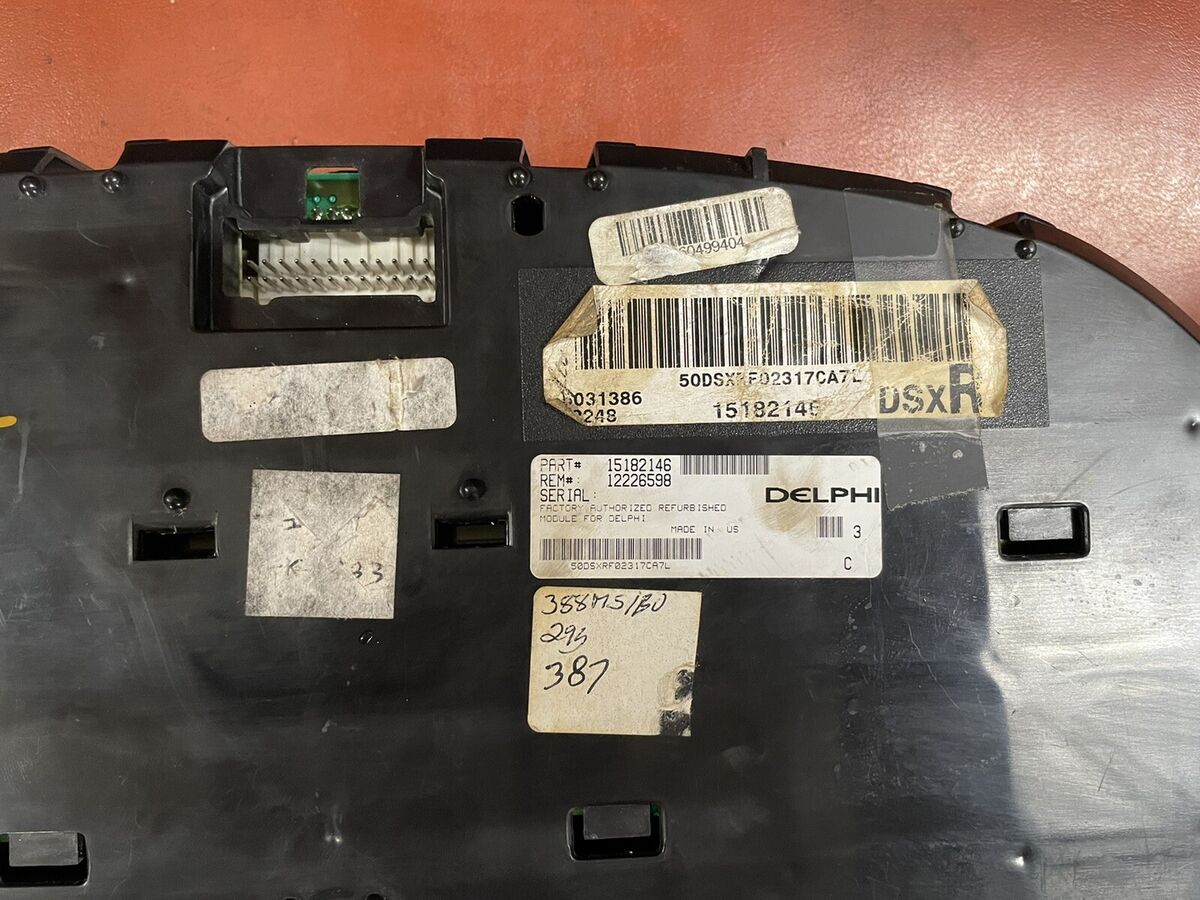 03-06 Silverado Sierra Tahoe Yukon Speedometer Cluster OEM 03-06 Silverado Sierra Tahoe Yukon Speedometer Cluster OEM