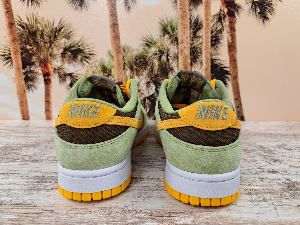 Nike Dunk Low スニーカー ダスティオリーブ/ブラウン/イエロー The Nike Dunk Low 