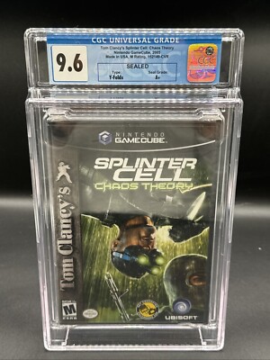 Tom Clancy's Splinter Cell Chaos Theory Nintendo GameCube 2005 CGC 9.6 A+ Graded