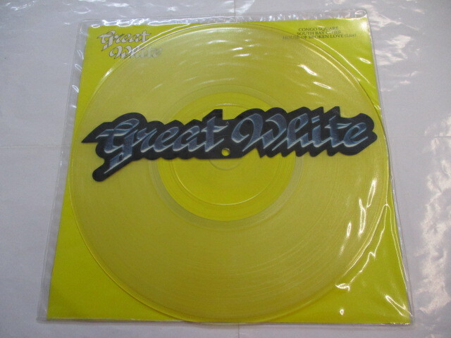 GREAT WHITE - CONGO SQUARE - 12" PICTURE DISC VINYL NEW UNPLAYED 1992
