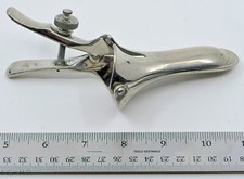 Vintage Vaginal Speculum; SANDS; small bivalve; very good