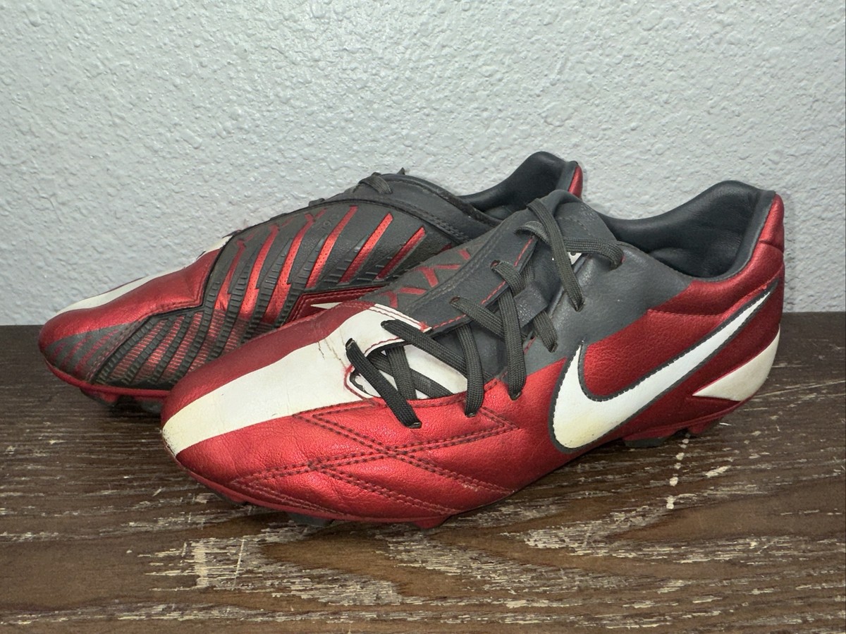 Nike T90 Total Ninety Shoot IV 4 FG Men's 7.5 Leather Soccer