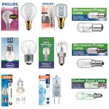 Branded Appliance Light Bulb Lamp for Oven, Microwave, Fridge & Cooker Hood