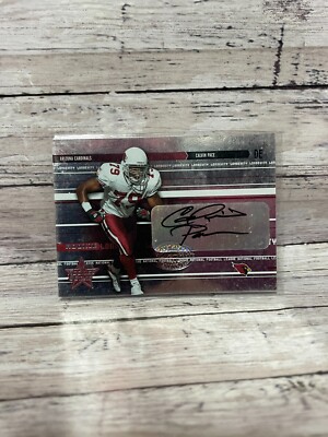 2003 Leaf Rookies and Stars Longevity Autographs #246 Calvin Pace (#'d 18/25)