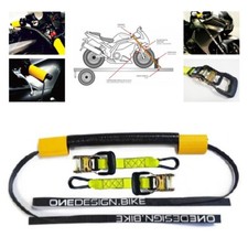 CINGHIE FISSAGGIO PER TRASPORTO MOTO/SCOOTER/ATV [ONEDESIGN] - ATTACCO MANUBRIO