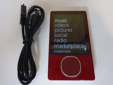 MICROSOFT ZUNE RED 80GB...NEW BATTERY...