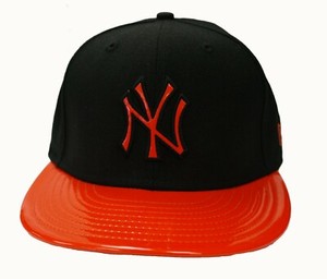 orange ny yankees hat