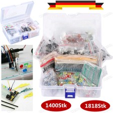 1818Tlg  Elektronik Komponenten Diode Transistor Kondensator Widerstand Kit DE