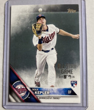 2016 Topps #475- MAX KEPLER All-Star Game SP Rookie RC Card.. rookie card picture
