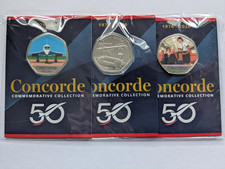 Just Released 2026 Concorde 3 Coin and commemorative set. BUNC 50p Coin Rare