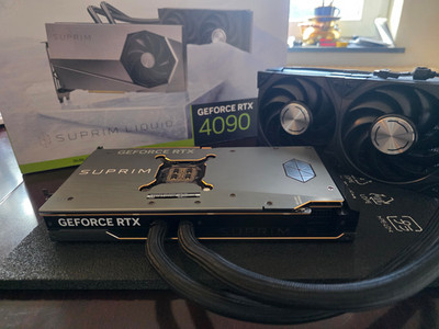 MSI RTX 4090 Suprim Liquid X 24GB | OVP | Top Zustand | Benchmarks