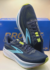 BROOKS Ghost 17 110442 1D 414 Peacoat/Lime/Blue Men's Running Shoes Medium