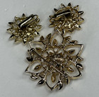 Vintage Sarah Coventry "Peta-Lure" (1962) Brooch & Earrings Set — photo 4