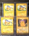 4 Vintage Pikachu Pokemon Cards!