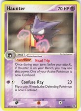 Pokemon Haunter 34/112 Uncommon FireRed & LeafGreen Pokemon Lightly Played