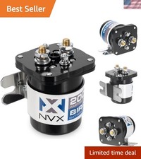 200 AMP Battery Relay Isolator and Relay for Cars, RVs, ATVs, UTVs, and Boats.