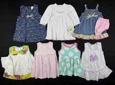 Baby Girl Clothes Size 6 Months Dresses Jumpers Bundle Mixed Lot Set