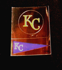 Vintage 1988 Kansas City Royals Team Logo / Pennant Sticker