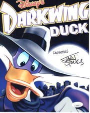 Tad Stones signed 8x10 Photo Creator Darkwing Duck JSA Authentication
