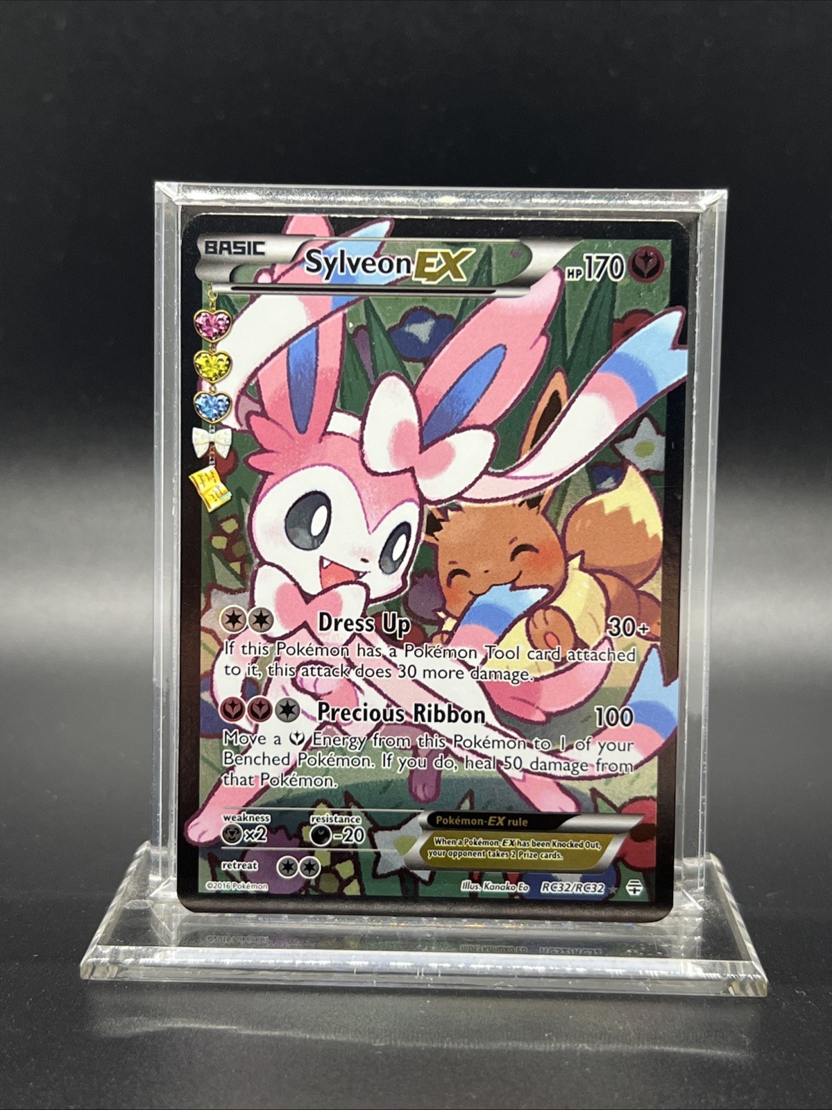 Sylveon EX RC32 Generations: Radiant Collection LIGHT PLAY Pokemon