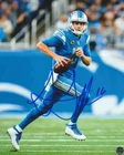 Jared Goff Signed Autographed Detroit Lions 8x10 Photo with COA/MatchingHologram