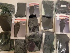 15 Pairs 100 Denier Full Coverage Black S M L XL - Marilyn Tights returns crafts