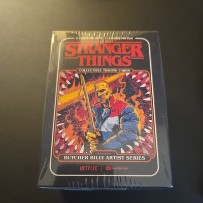 2022 Stranger Things Zerocool Butcher Billy Artist Series Blaster Box - Sealed