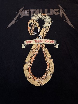 llica Don't Tread on Me Tシャツ　PUSHEAD Vintage RARE HTF Metallica Pushead 1991 