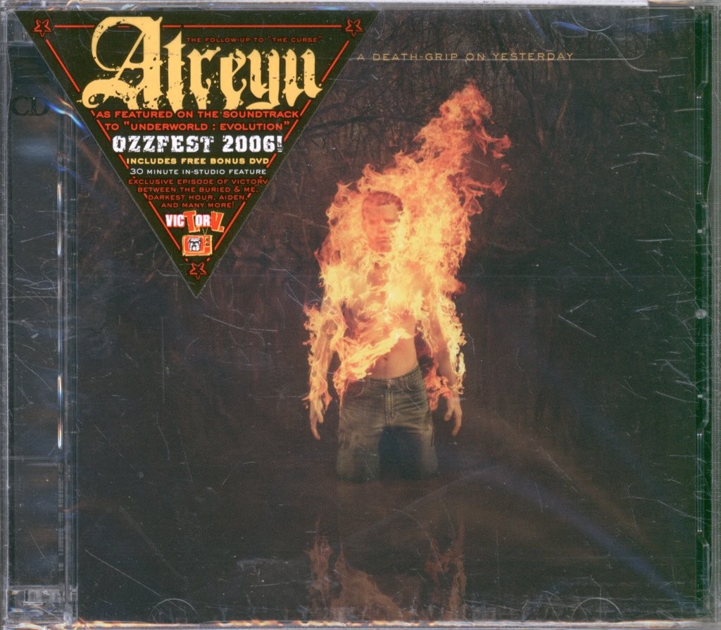 Atreyu A Death-Grip On Yesterday CD USA Victory 2006 brand new sealed has info