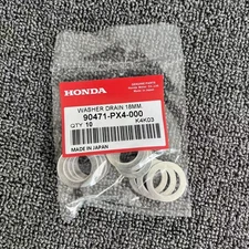 10PC 18MM TRANS DRAIN PLUG CRUSH WASHER GASKETS (90471-PX4-000)FOR HONDA/ACURA