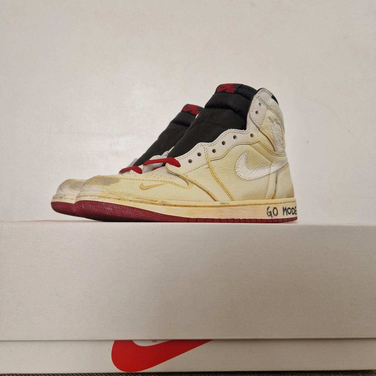 Nigel Sylvester Air Jordan 1 OG UK 8.5 US 9.5 Signed GO MODE 