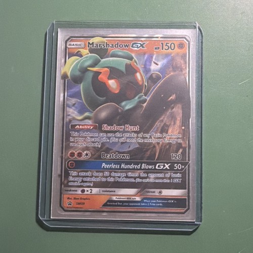 Marshadow GX SM59 SM Black Star Promo Holo GX Pokemon TCG 150 HP ENG