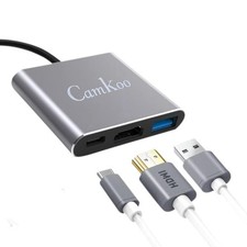 USB to HDMI, USB , USB3.0 Adapter, Triple Display Adapter USB Adapter USB Hub...