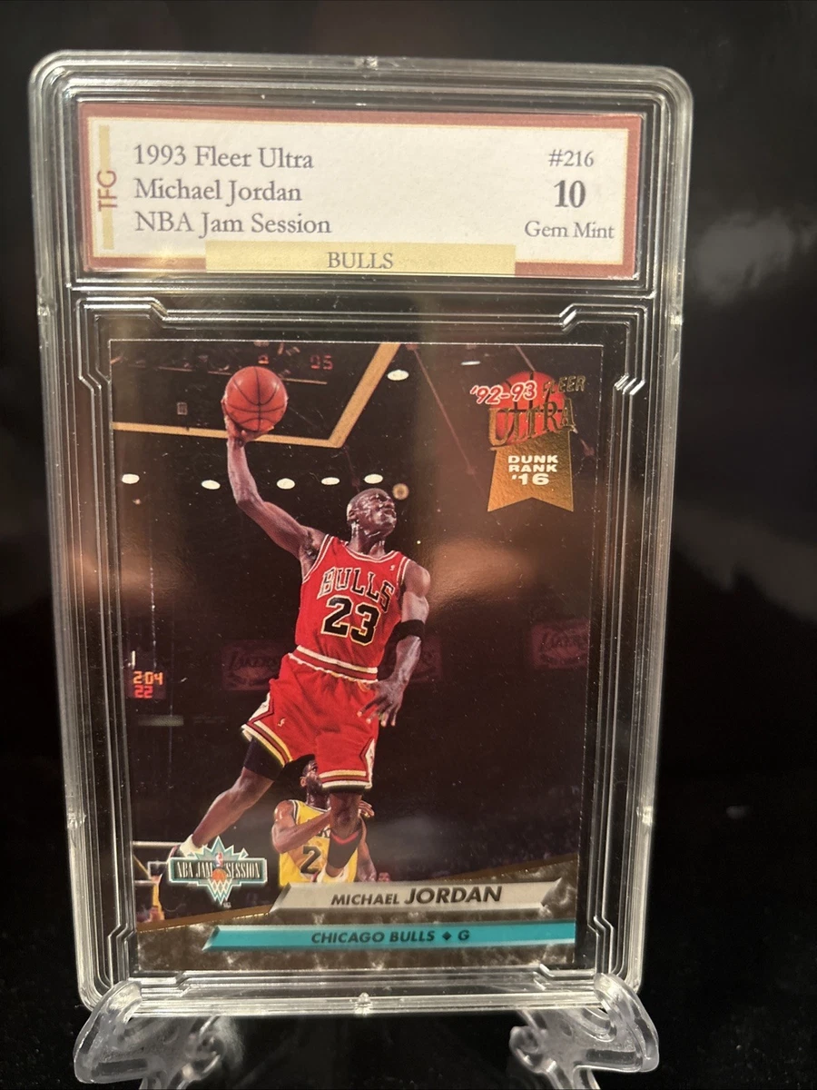 Michael Jordan Basketball Grade 10 1992-93 Season Sports Trading