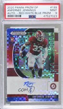 2020 Prizm Draft Picks Red White & Blue 72/99 Anfernee Jennings PSA 9 Auto 8d2