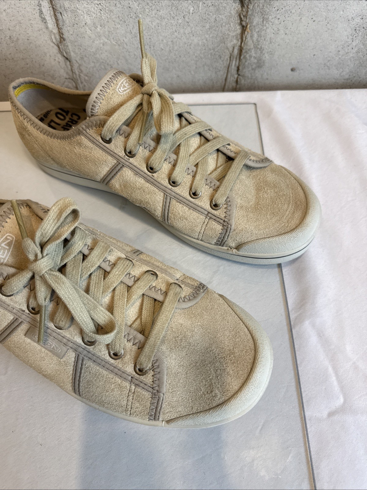 Sneakers Keen Uomo Eldon Harvest Beige Taglia 10 5 Buone Condizioni