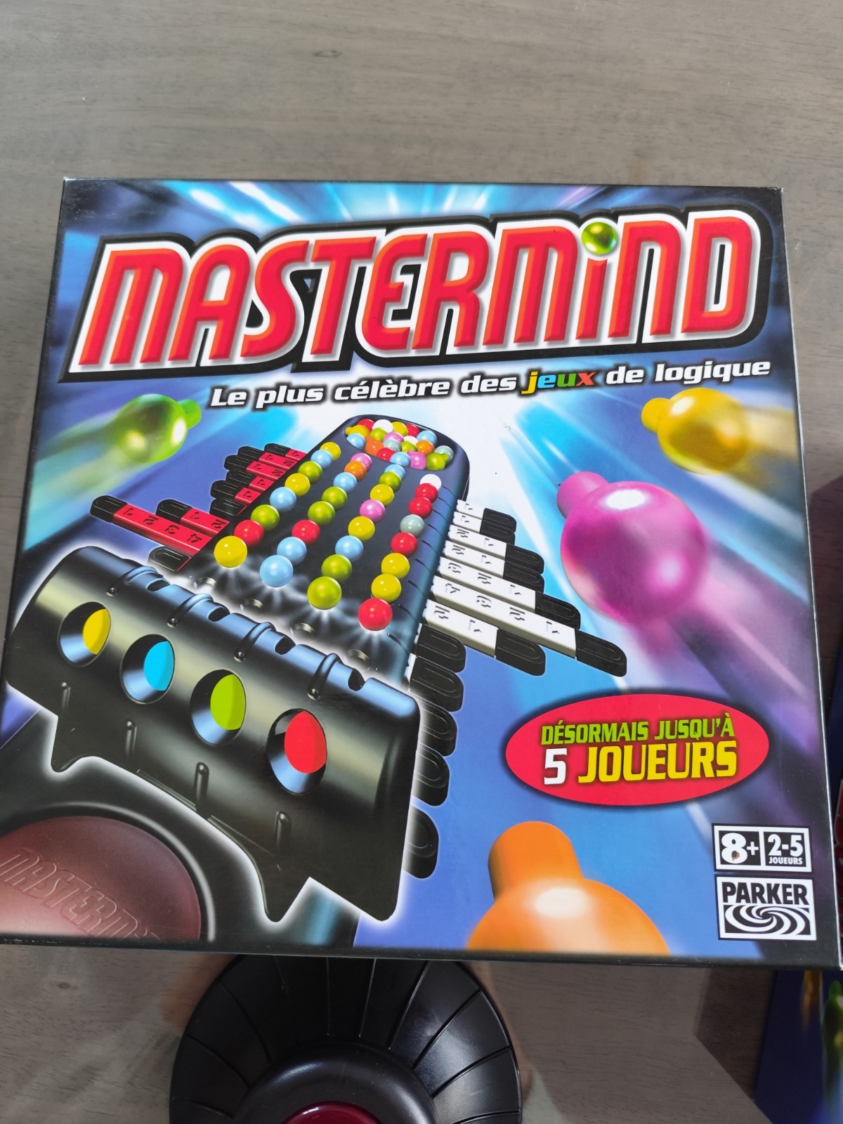 Jeu De Société Mastermind  5 Joueurs Parker Complet TBE 2011