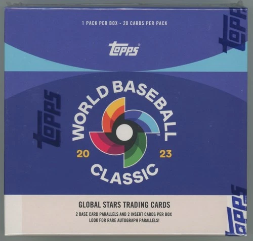 2023 Topps World Baseball Classic Global Stars (Sealed) Box (Ohtani/Judge) C17