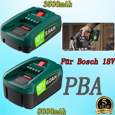 18V 8000mAh Akku Für Bosch Gardena P4A GLORIA /Gardena /PBA/PSB/PSR 18v-system